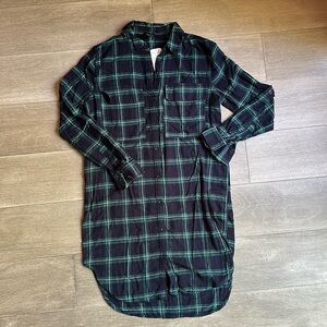 Long sleeve flannel dress FR21
